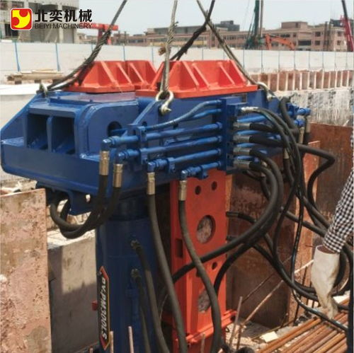泰州支护h型钢拔桩机,北奕拔桩机产品图片 无锡市北奕挖掘机配件制造厂